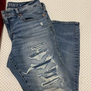 Mens American Eagle Ripped Jeans